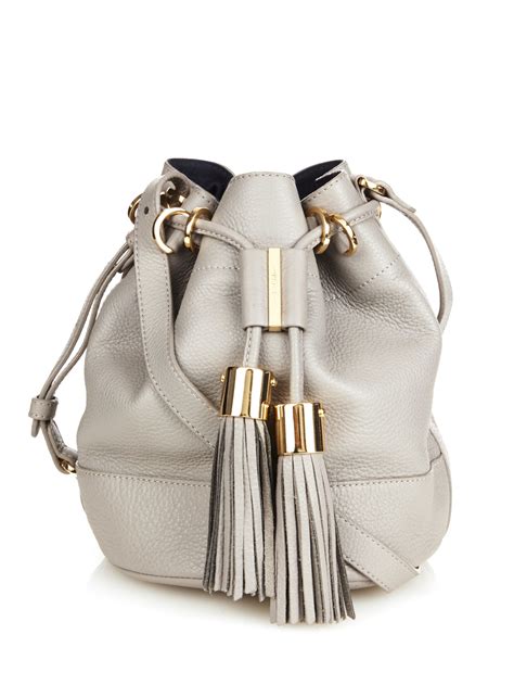 See by Chloé Vicki Leather Bucket Bag 